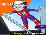 Ski slalom 3d